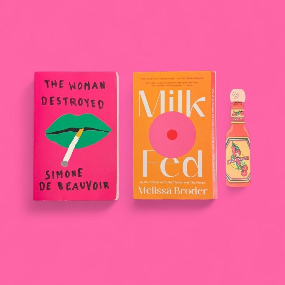 brand new! bundle of 2 books + bookmark!